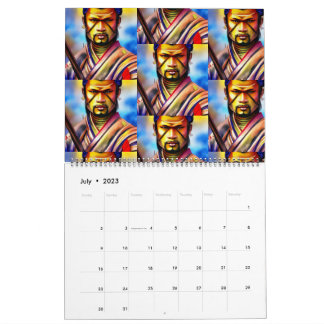 Samurai Bushido  Calendar