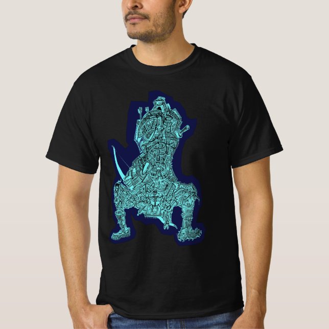 Samurai, by Brian Benson T-Shirt (Front)