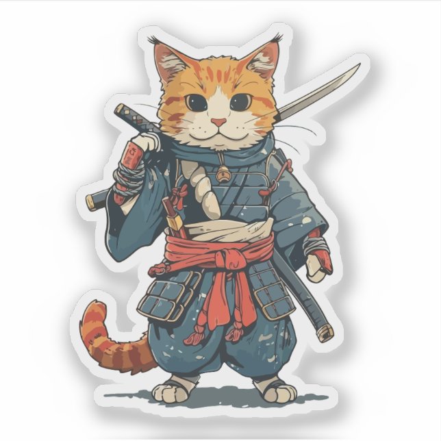 Samurai cat (Front)