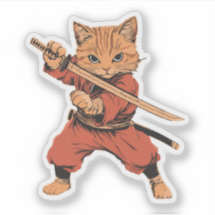 Samurai cat