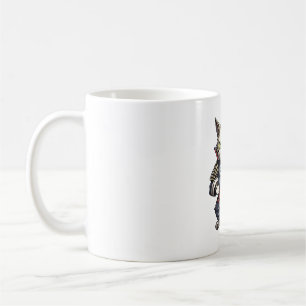 Samurai cat #15   coffee mug