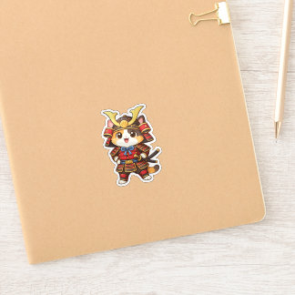 Samurai Cat Sticker