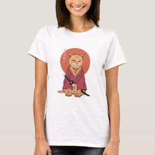 Samurai cat T-Shirt