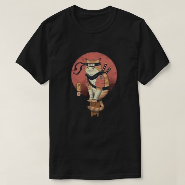 samurai CATS T-Shirt (Design Front)