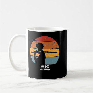 Samurai Champloo Mugen Sunse Silhoue e Mugen Sam Coffee Mug