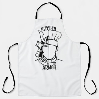Samurai Chef Apron - Kitchen Armor Premium