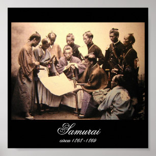 Samurai circa 1868-1869 (Photo) Poster