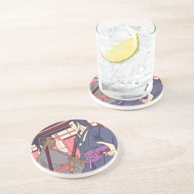samurai coaster (Side)
