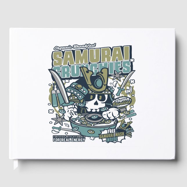 Samurai Crunches Guest Book (Front)