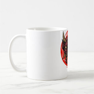 Samurai Drawing Splash Design Asian Art   Coffee Mug