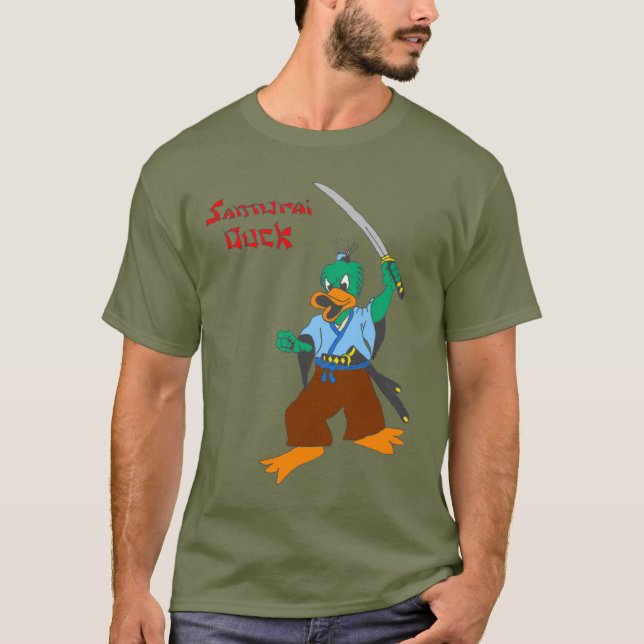 Samurai Duck T-Shirt (Front)