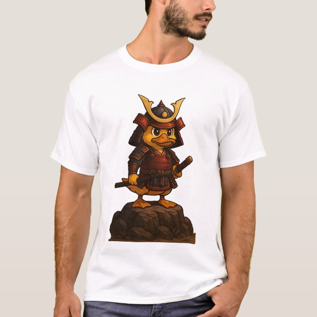 Samurai Duck Warrior T-Shirt (Front)