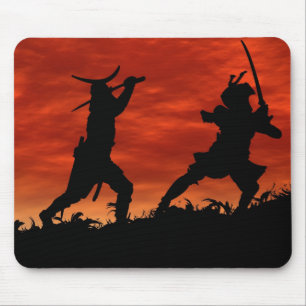 Samurai Duel Mouse Pad