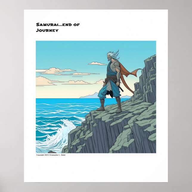 Samurai end of journey poster (Front)