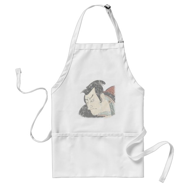 Samurai faded standard apron (Front)