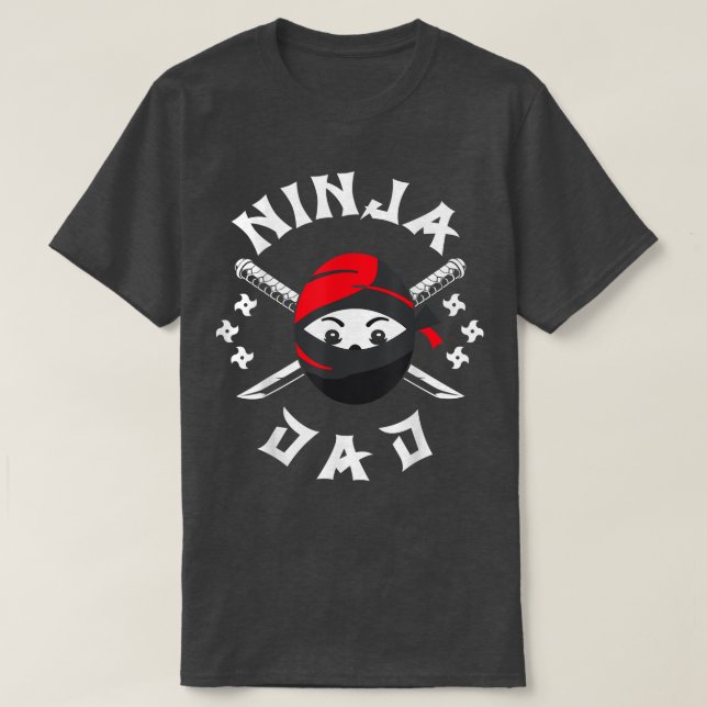 Samurai - Father Ninja Dad T-Shirt Copy Copy Copy  (Design Front)