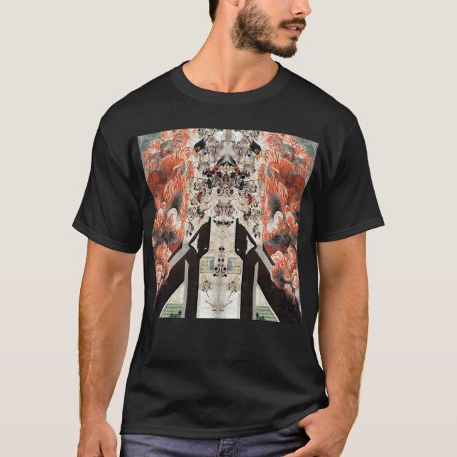 Samurai Feudal Warrior 1X00006 T-Shirt (Front)