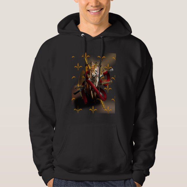 Samurai Fox Hoodie (Front)