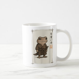 Samurai Frog Japanese Art Anime Funny Men Women Ki Coffee Mug