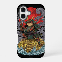 Samurai Frog of Fortune – Mythical Warrior Art