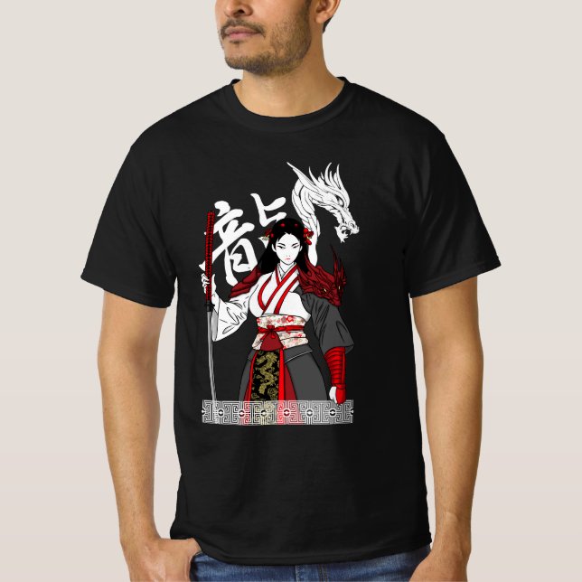Samurai Geisha T-Shirt (Front)