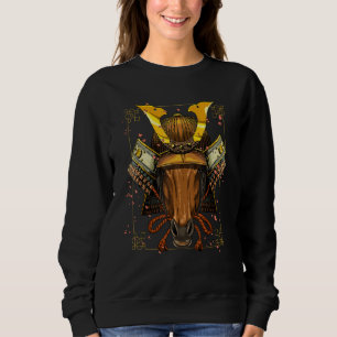 Samurai Horse Japanese Warrior Bushido Japanese S Sweatshirt