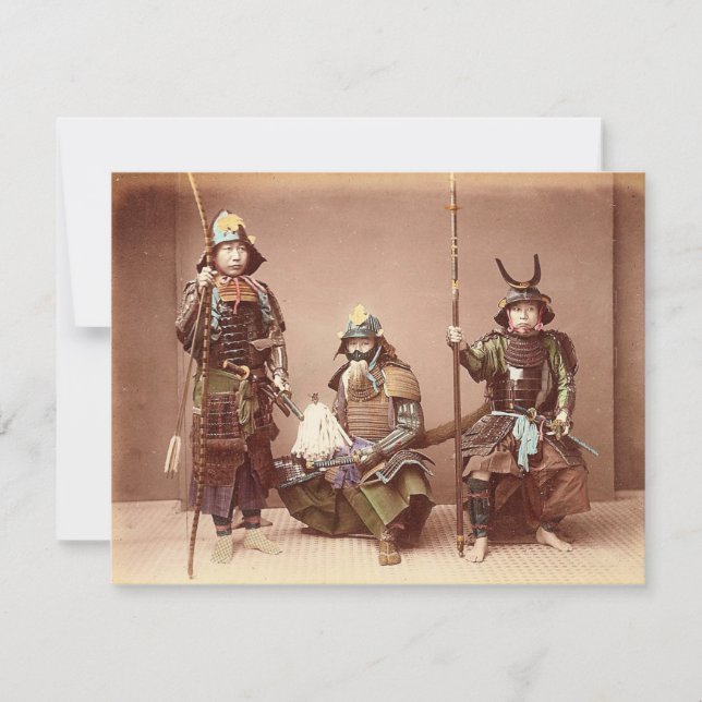 Samurai in Armour  Card (Front)