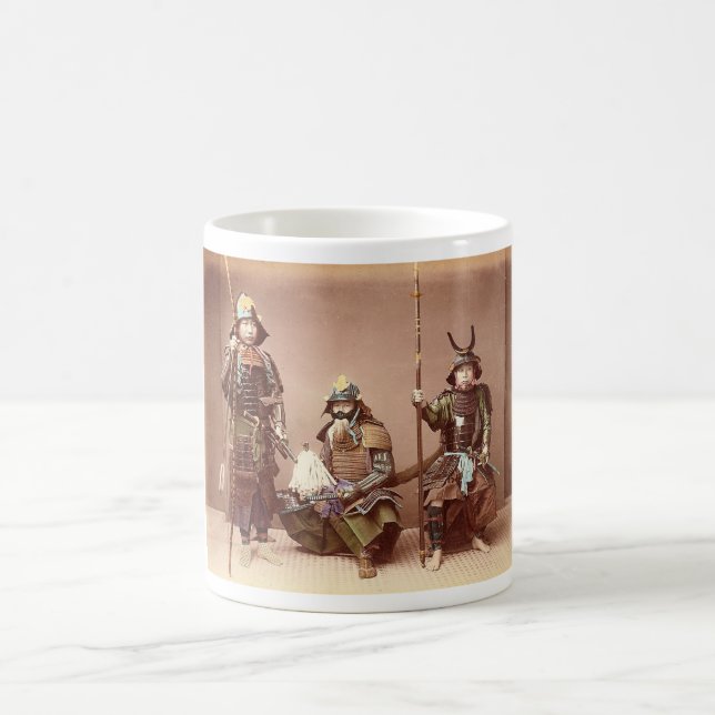 Samurai in Armour   Coffee Mug (Center)