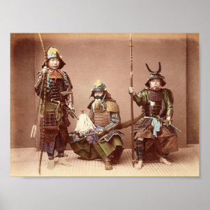 Samurai in Armour  Poster
