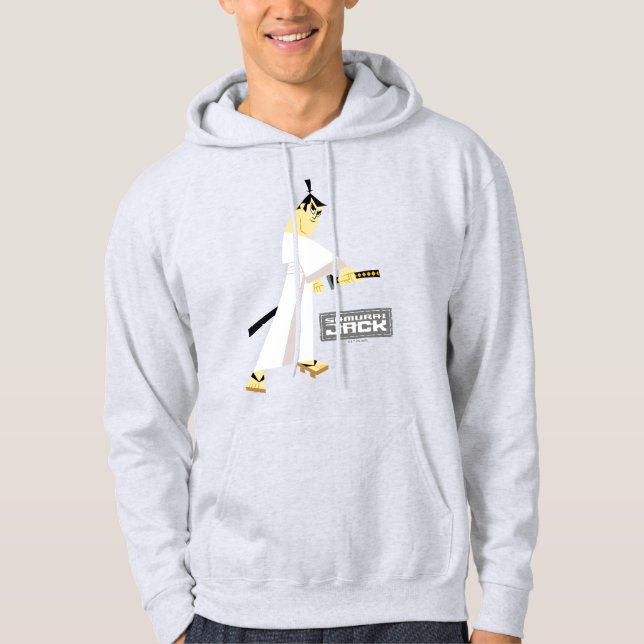 Samurai Jack Drawing Sword Hoodie (Front)