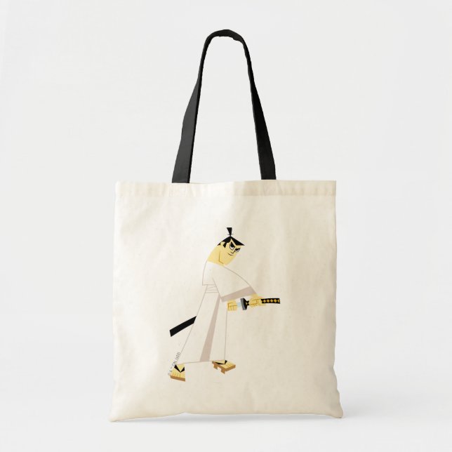 Samurai Jack Drawing Sword Tote Bag (Front)