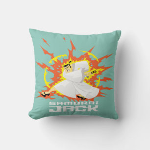 Samurai Jack Energy Graphic Cushion