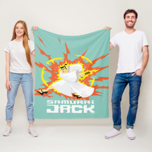 Samurai Jack Energy Graphic Fleece Blanket
