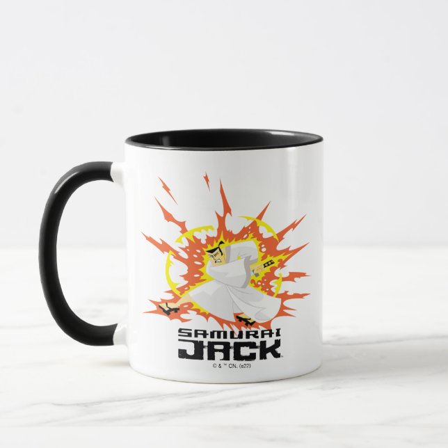 Samurai Jack Energy Graphic Mug (Left)