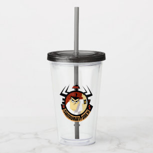 Samurai Jack In Aku Futuristic Frame Acrylic Tumbler