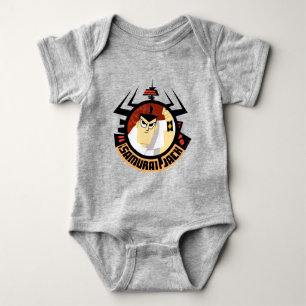 Samurai Jack In Aku Futuristic Frame Baby Bodysuit