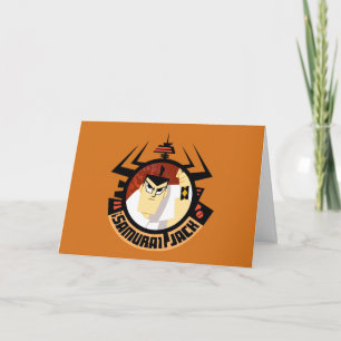 Samurai Jack In Aku Futuristic Frame Card