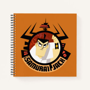 Samurai Jack In Aku Futuristic Frame Notebook