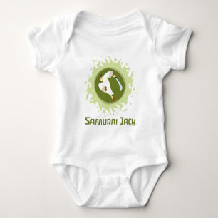 Samurai Jack Leaping Graphic Baby Bodysuit