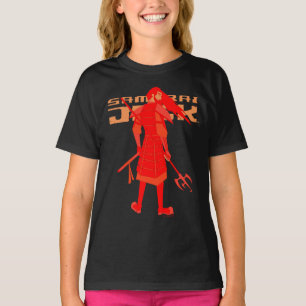 Samurai Jack Red Warrior Graphic T-Shirt