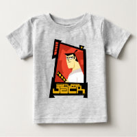 Samurai Jack Smiling Futuristic Frame Graphic