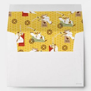 Samurai Jack Sword Poses Character Art Pattern Envelope