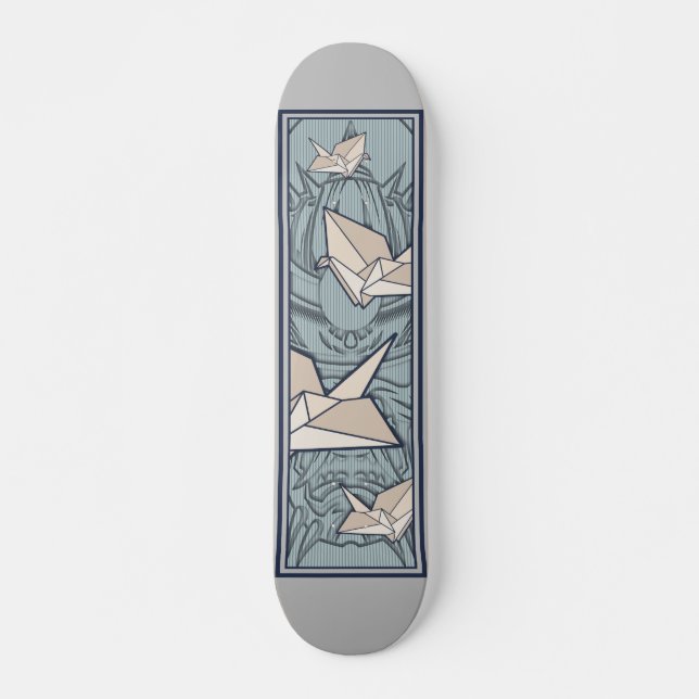 Samurai Japan Origami Skateboard (Front)