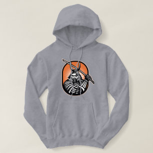 samurai japan warrior hoodie