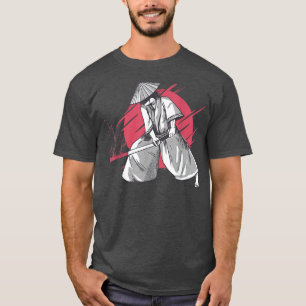Samurai Japanese   Sword Sword Katana Warrior  T-Shirt
