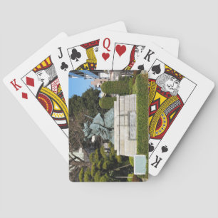 Samurai Kamakura Gongoro Kagemasa Kabuki Statue Playing Cards