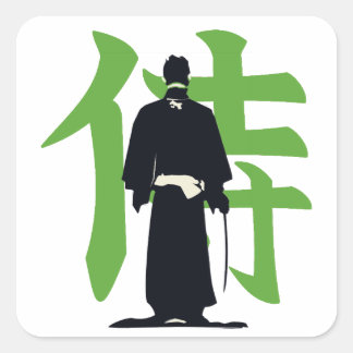 Samurai Kanji sticker