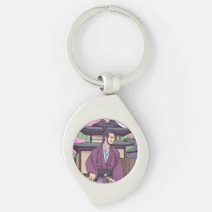 samurai key ring