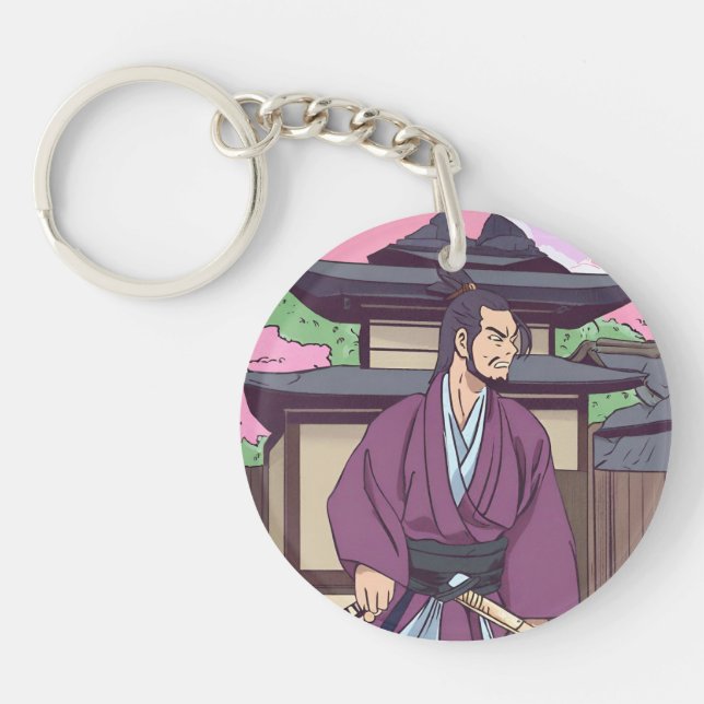 samurai key ring (Front)