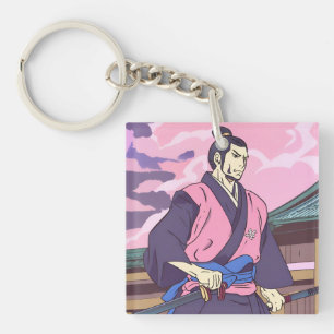samurai key ring